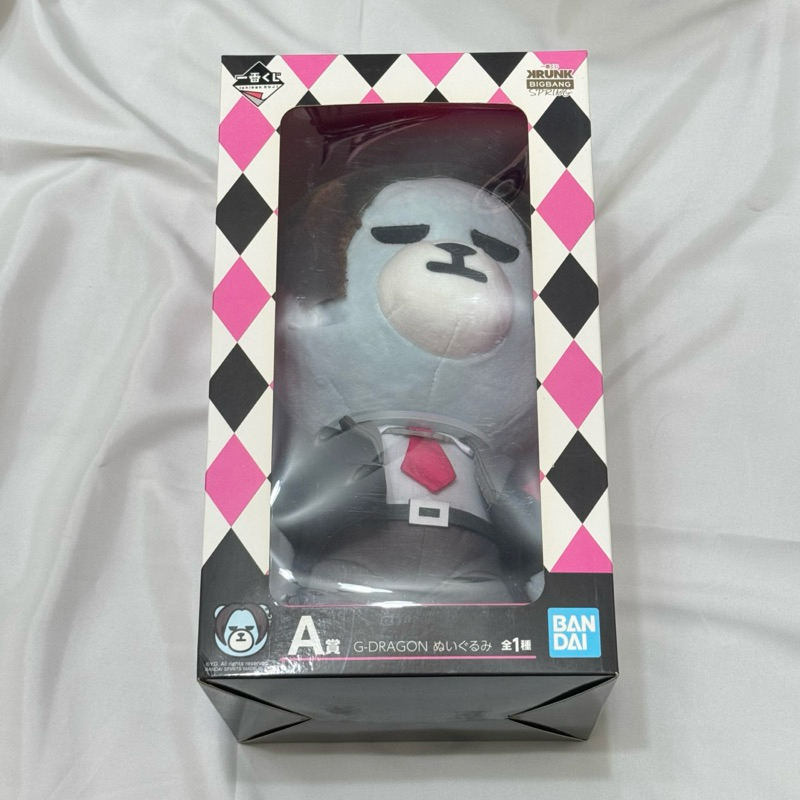 現貨｜官方 全新未拆封 BIGBANG KRUNK G-DRAGON GD 權志龍 日本一番賞 A賞 娃娃 絕版