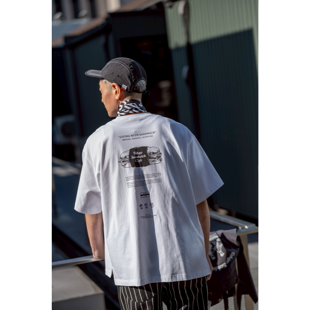 【GSELECT】FILTER017 TOKYO SANDWICH CLUB B.D.O. 聯名 三明治 潛艇堡 短T