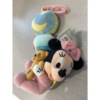 【全新】香港迪士尼 米妮音樂伸縮安撫玩具 DiSNEYLAND HONG KONG