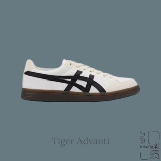 ONITSUKA TIGER ADVANTI 復古黑白 板鞋 帆布 鬼塚虎1183B799-101【Insane-21】