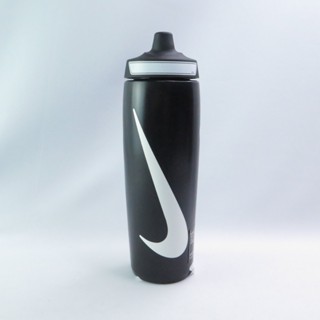 NIKE 766609124 Refuel 擠壓水壺 2.0 運動水瓶 24oz/700ml 黑【iSport愛運動】