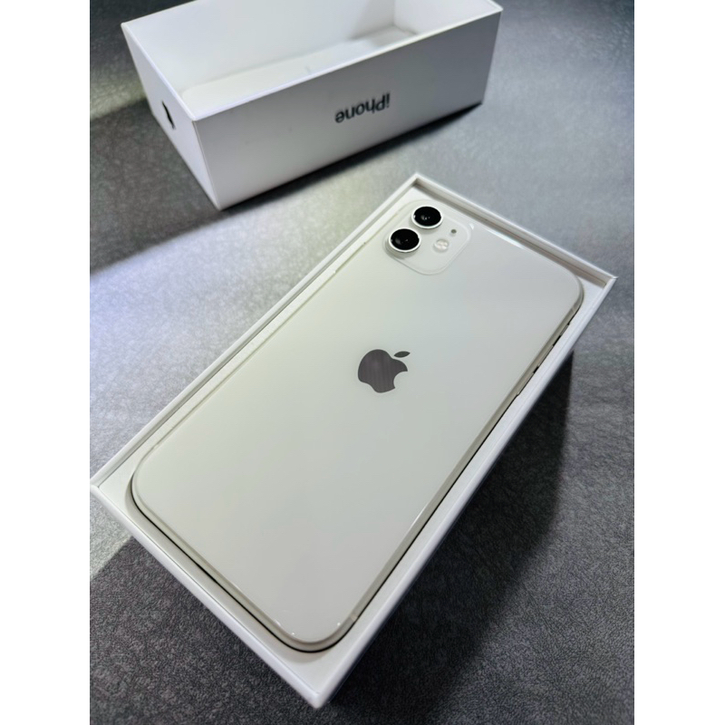 (貳）蘋果二手 iphone11 128G 白色 功能正常 外觀90% 新 單機 臉部正常 蝦皮下單可分期