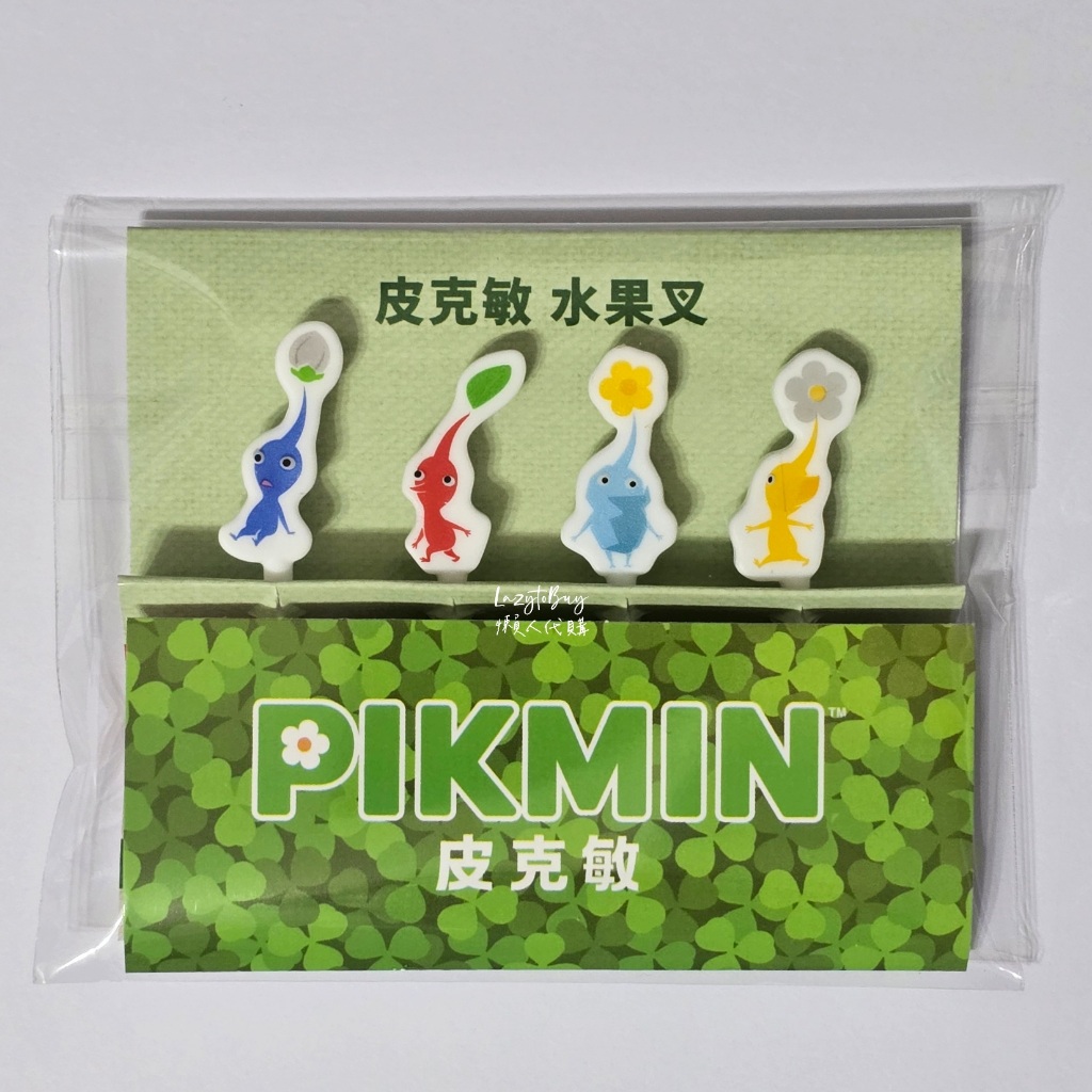 【現貨】皮克敏 水果叉 PINMIN 春暖花開 一組4支 甜點叉 餐具 遊戲周邊 全家便利商店 皮克敏大集合