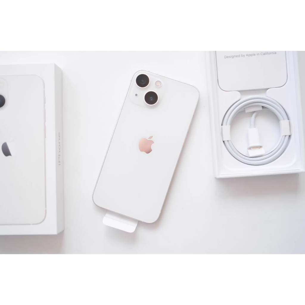 iPhone 13 minI 128G 白色 提供一年保固 外觀近全新 電池100% 備用機 非福利機 非展示機