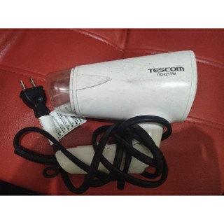 TESCOM 輕巧 大風量 負離子 吹風機 TID421TW 清爽白 摺疊 靜音 降噪 速乾潤澤 吊環 輕巧 小暄暄商鋪