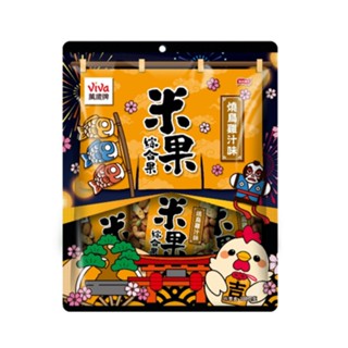 萬歲牌 米果綜合果燒鳥雞汁味 200g【家樂福】