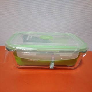 保鮮盒 耐熱分隔玻璃 800ml Acer