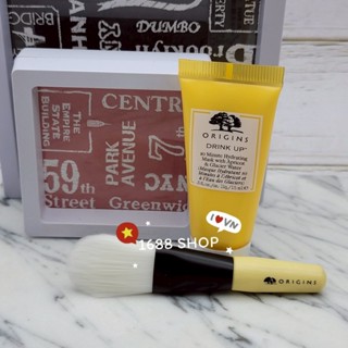 專櫃經典面膜 15ml 一飲而盡保濕面膜 賣場另售 : 專櫃迷你面膜刷 ORIGINS品木宣言 1688 SHOP