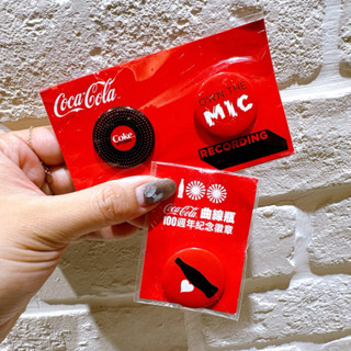 可口可樂Coca-Cola 絕版徽章、紀念徽章～100週年珍藏 收集
