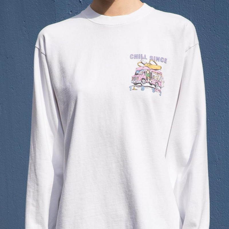 全新✨Brandy Melville CAMILA CHILL SINCE TAIPEI TOP