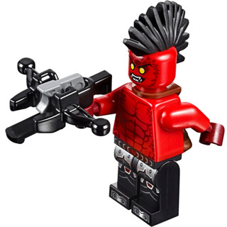 磚家 LEGO 樂高 未來騎士 人偶 Flame Thrower 熔岩戰士 nex003 含武器