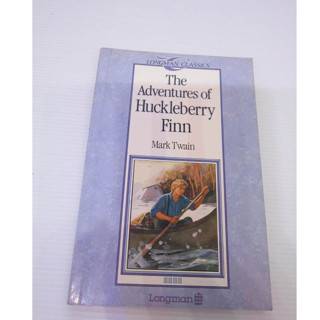「二手書」Longman 4 Huckleberry Finn 原文小說 Twain 英文讀本 很多筆記