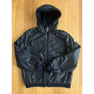 尺寸xs MONCLER 雙面穿搖粒絨防風拉鍊連帽夾克 外套