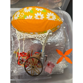森林家族 飛船腳踏車 野餐