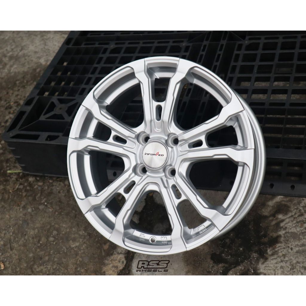 【正東鋁圈】全新16吋鋁圈 4X100 驗車可過 fit city swift morning swift mazda2