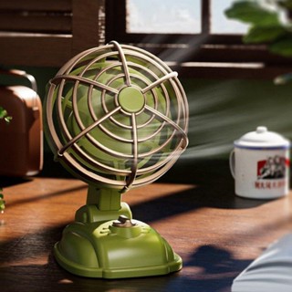 【專業日本代購】復古迷你桌上風扇 Retro Small Table Fan