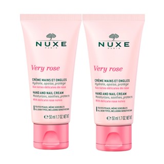 NUXE 黎可詩 玫瑰柔潤護手霜50ml*2入組(公司貨)