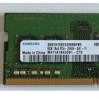 便宜賣 筆電記憶體 三星8G DDR4 2666V