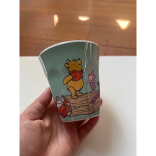 日本親自帶回-小熊維尼水杯 漱口杯