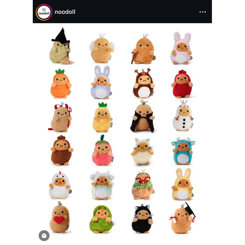 預購）noodoll 代購 #多變的馬鈴薯寶寶 #patato #臺灣設計師 #送禮自留兩相宜 #情緒價值 #帶圖私