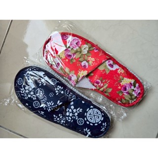 🎉全新🎉 一次性 拖鞋 花朵 紅 藍 成人款 室內拖鞋 飯店拖鞋