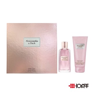 Abercrombie & Fitch A&F 同名經典 女性淡香精 50ml 禮盒（兩件組）［ 10點半香水美妝 ］