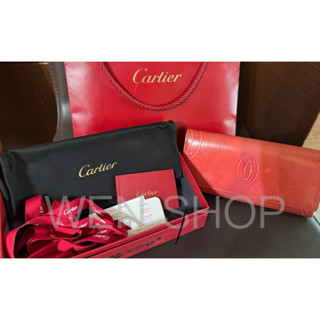 Cartier 卡地亞 皮夾 桃粉色 漆皮 長夾 錢包 粉紅色 粉色 卡夾 Happy Birthday Must系列