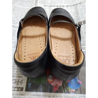DK圓頭氣墊魔鬼氈娃娃鞋