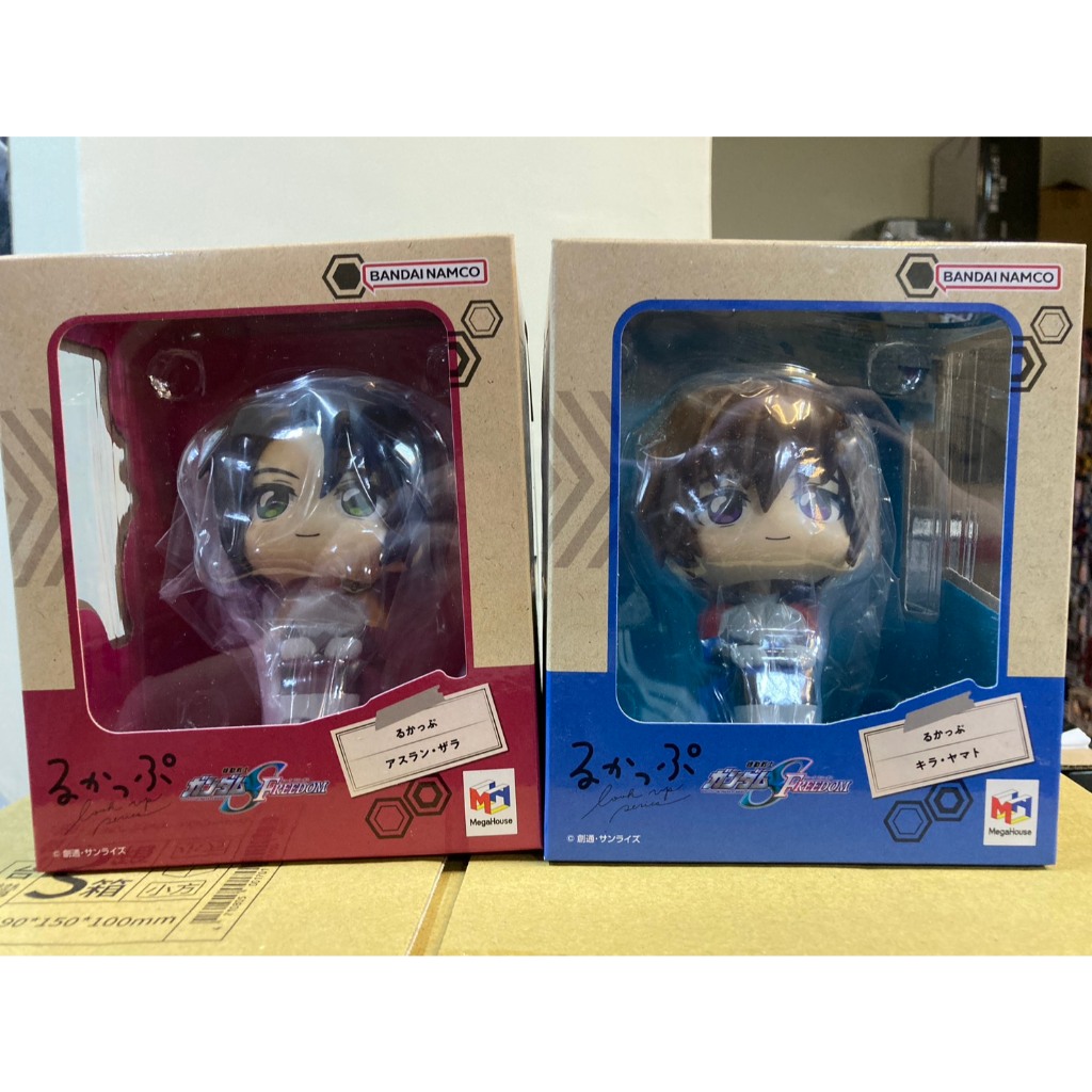 全新現貨 代理版 MegaHouse MH LOOK UP Q版公仔 鋼彈SEED 煌·大和 阿斯蘭·薩拉 套組含特典