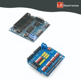 【LE電子商城】Arduino uno r3 擴展板 sensor shield v5.0