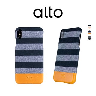 Alto iPhone XR/XsMax 單寧布x皮革 保護殼 Denim
