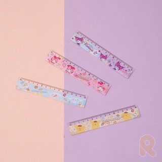三麗鷗｜15公分波浪尺 美樂蒂 布丁狗 大耳狗 酷洛米 文具用具 辦公用品 尺 NP638