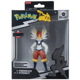 台灣現貨 美版 JAZWARES 6吋 Pokemon Select寶可夢精選 閃焰王牌 可動人偶公仔