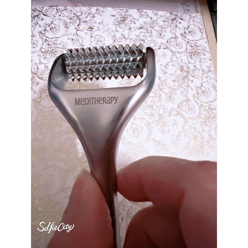 金屬美容棒滾齒按摩棒V臉面部提拉棒3D滾輪瘦臉工具 滾輪按摩儀臉部按摩刮痧筋膜滾珠滾輪滾針臉部滾輪鋼針