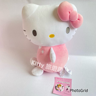 [Kitty 旅遊趣] Hello Kitty 車用安全帶靠墊 絨毛娃娃 絨毛玩偶 凱蒂貓