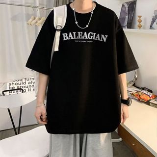 February 21st M-5XL 男生韓風短T恤 韓版上衣 男生休閒五分袖 男生短袖 情侶裝 班服 素t 冰絲速乾