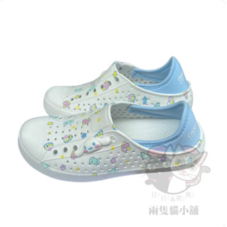 兩隻貓現貨-大耳狗休閒鞋 洞洞鞋 防水 輕量 百搭 懶人鞋 Sanrio 大人 繽紛 造型 小白鞋