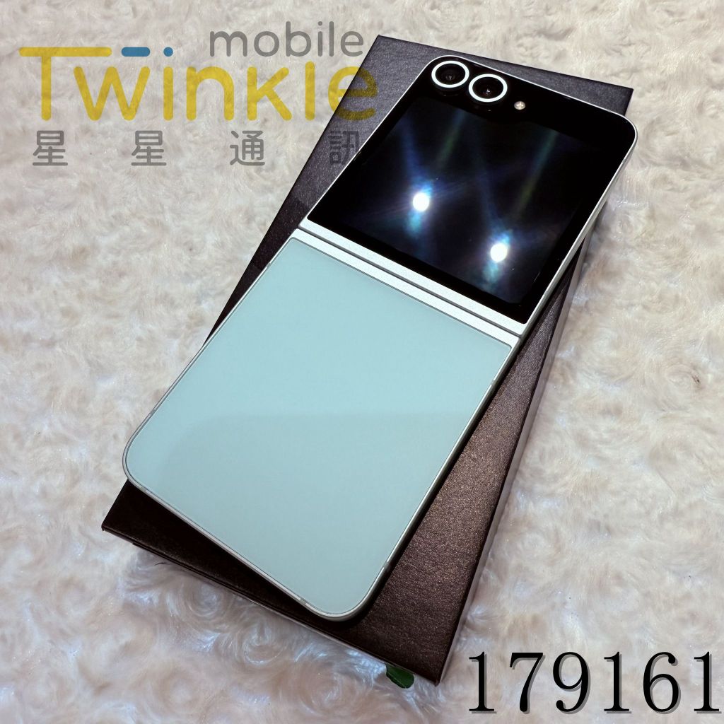 ✨(星星通訊)二手 機況美美保固中~SAMSUNG Z Flip6 12+256G 初芽綠 9成5新，實體門市最安心♥