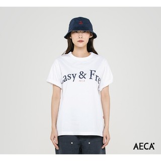 GOODFORIT / 韓國AECA Easy & Free Half Sleeve Tee學院運動風格上衣/兩色