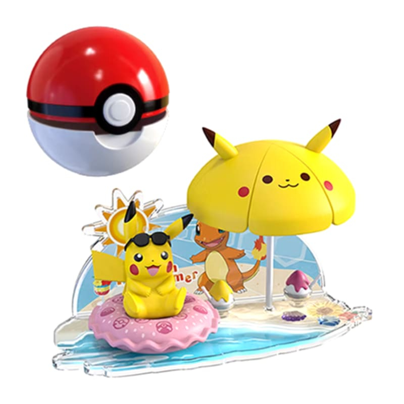 *預購 7624 Pokemon 神奇寶貝 皮卡丘 寶可夢 3D場景 DIY場景套裝 皮卡丘/妙蛙種子/傑尼龜/杰尼龜
