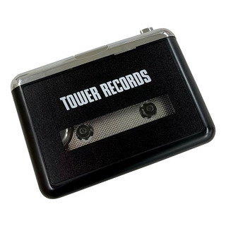 ［日本代購］TOWER RECORDS 錄音帶播放器 復古風 磁帶 錄音帶 Y2K