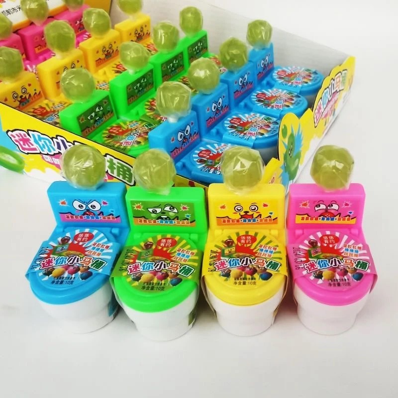 【水姑娘的雜貨鋪】🔥迷你搞怪創意馬桶棒棒糖 可愛棒棒糖 可愛糖果 網紅粑粑糖 新奇  趣味 解壓玩具 搞怪 馬桶糖