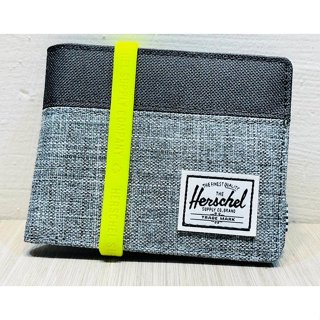 加拿大 Herschel Roy Coin Wallet 短皮夾 零錢包 短夾 卡夾 Raven Crosshatch