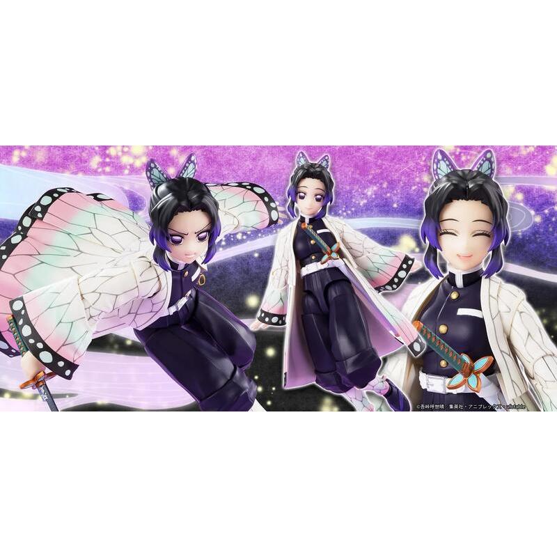 《$uper Toys》5月預購 SHF 鬼滅之刃 胡蝶忍 蝴蝶忍 蟲柱 蝴蝶 公仔 模型 可動 人偶
