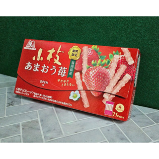 日本進口 森永 MORINAGA 小枝草莓巧克力棒59.4g(盒)