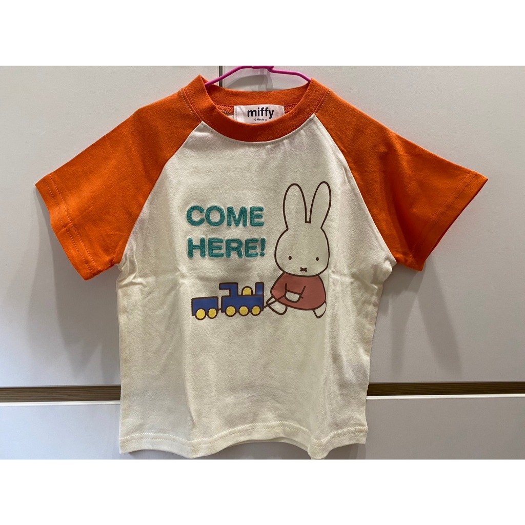 【全新】米飛兔miffy可愛造型短袖上衣 100cm