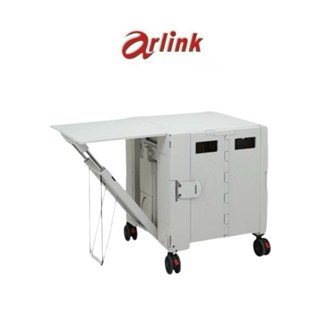 【Arlink】神奈莊 多功能55L折疊購物收納車 餐桌版 露營推車 購物車 野餐車 折疊拉車 手推車