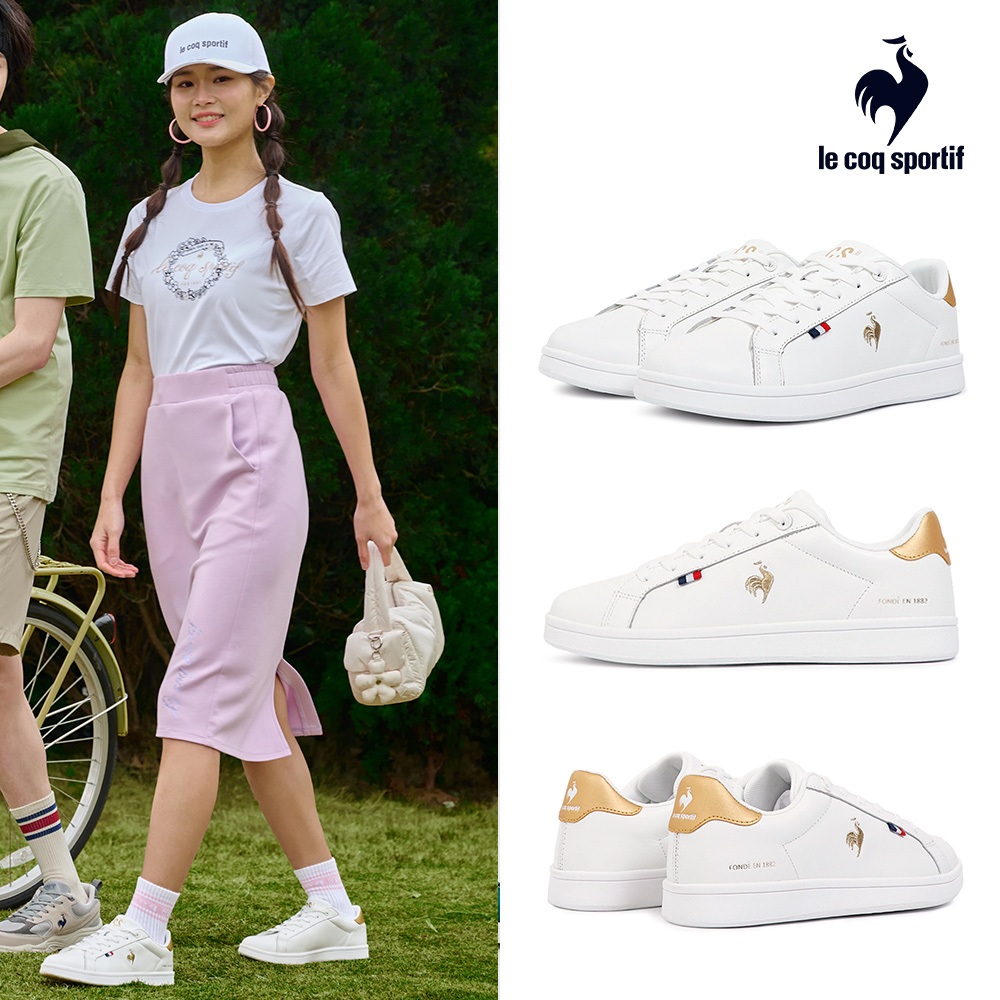【LE COQ SPORTIF 法國公雞】NANCY運動鞋 男女鞋-白色-LWV73205
