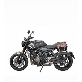 Trident660防水側包 適用於 凱旋 trident 660改裝馬鞍箱包支架 Trident660 機車 Trid