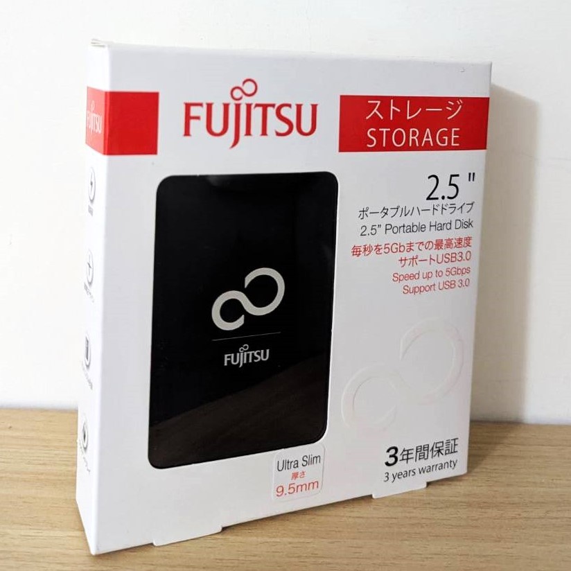 【全新未拆】Fujitsu 富士通 EN100 外接硬碟盒 9.5mm USB3.0 2.5吋 外接盒 HDD SSD